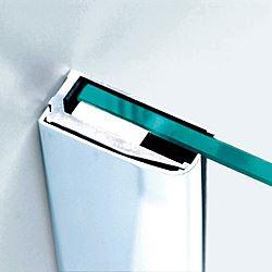 Glasduschwand Detail