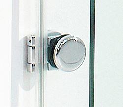 Glasduschwand Detail