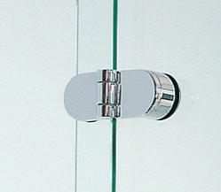 Glasduschwand Detail