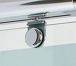 Glasduschwand Detail