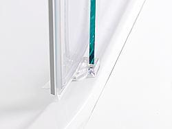 Glasduschwand Detail