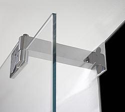 Glasduschwand Detail