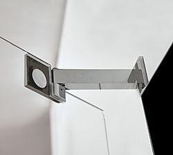 Glasduschwand Detail