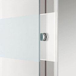 Glasduschwand Detail